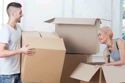 Business inventory stored safely in a monitored Burroughs storage unit